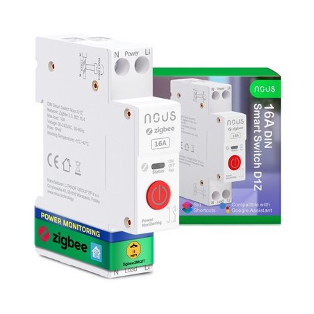 US D1Z - Modulo Zigbee Guida DIN 16A Misurazione del consumo energetico