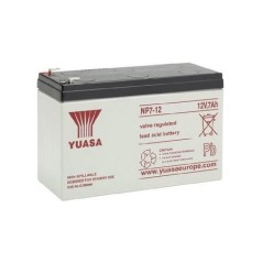 Yuasa NP7-12 - Batteria di allarme di backup 12V 7Ah