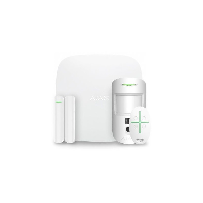 Kit Ajax 1 - Centrale di allarme Hub 2 Plus e accessori Kit Ajax 1 - Centrale di allarme Hub 2 Plus e accessori