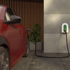Schneider Electric EVH5A22N400F - Borne de recharge voiture électrique pour maison Schneider Charge