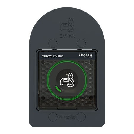 Schneider Electric MUR36014 - Mureva EVlink prise de recharge pour véhicule électrique 2P+T