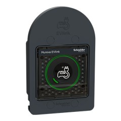 Schneider Electric MUR36014 - Presa di ricarica per veicoli elettrici Mureva EVlink 2P+T