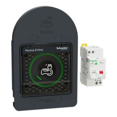 Schneider Electric MUR36016 - Kit Mureva Evlink prise de courant pour VE + protection