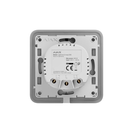 Ajax AJALIGHTCORE2WAY - LightSwitch (2-way) Single Switch Mechanism