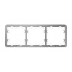 Ajax FRAME3SEATS - Cadre 3 emplacements pour interrupteurs latéraux et centraux