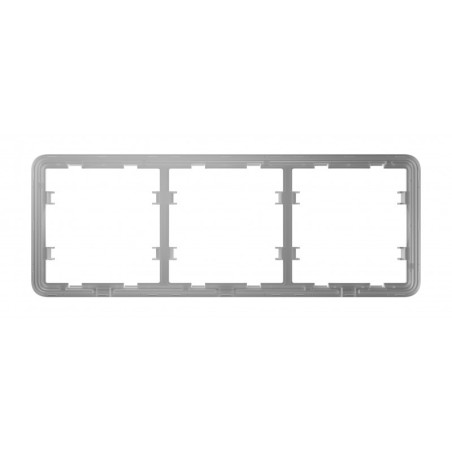 Ajax FRAME3SEATS - Bastidor de 3 ranuras para interruptores laterales y centrales