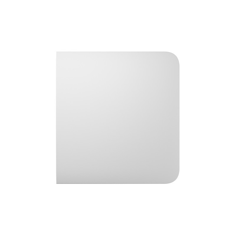 Ajax SIDEBUTTON 1 modulo / 2 vie - Interruttore laterale 1 pulsante alternativo possibile bianco