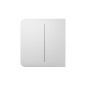 Ajax SIDEBUTTON2GANG - Interruptor lateral 2 botones blanco Ajax SIDEBUTTON2GANG - Interruptor lateral 2 botones blanco