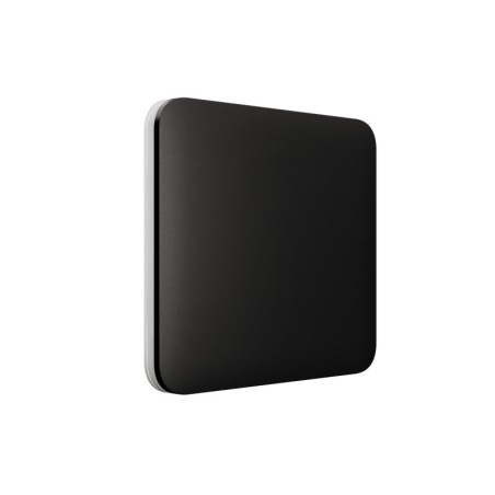 Ajax SOLOBUTTON1GANG2WAY - Interrupteur 1 bouton va et vient possible noir pour LightSwitch