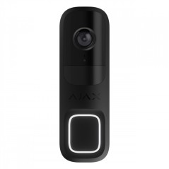 Ajax DOORBELL (8EU) - Videocitofono con sensore PIR nero AI integrato