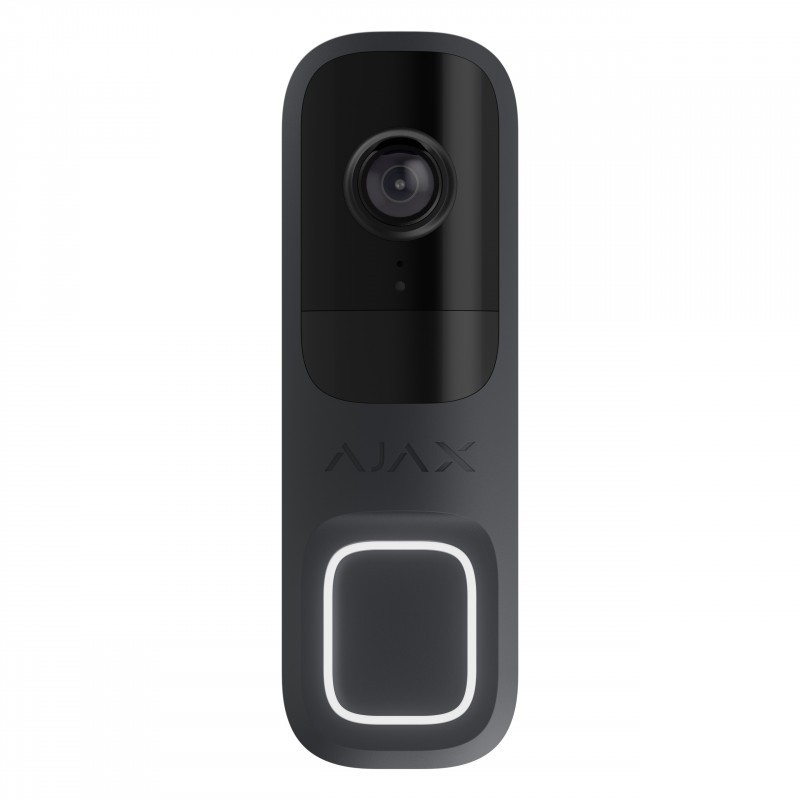 Ajax DOORBELL (8EU) - Videocitofono con sensore PIR in grafite AI integrato Ajax DOORBELL (8EU) - Videocitofono con sensore PIR in grafite AI integrato