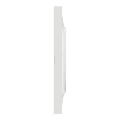 SCHNEIDER ELECTRIC S520704 - Odace plaque 2 postes horizontaux ou verticaux entraxe 71mm blanc