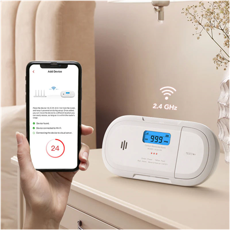 X-Sense XC04-WX - Eigenständiger Kohlenmonoxid-Detektor mit WiFi
