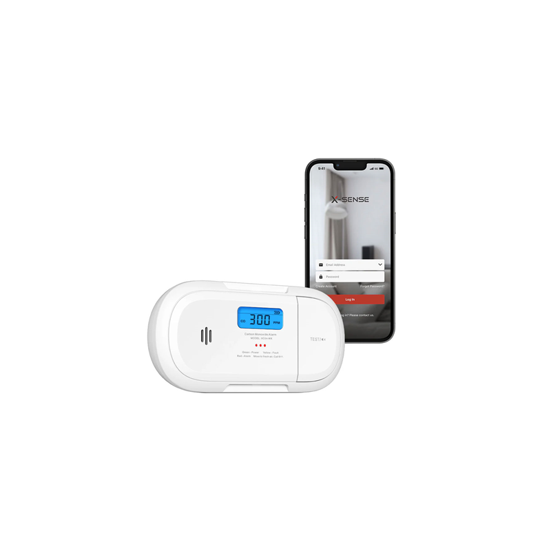 X-Sense XC04-WX - Standalone Carbon Monoxide Detector with WiFi