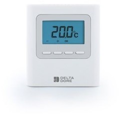 Delta Dore Minor 1000 6151058 - Weißes Raumthermostat