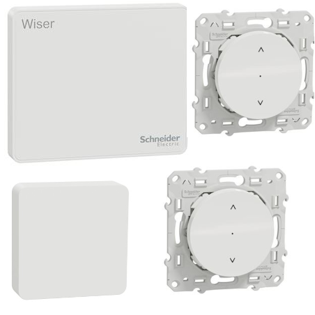 Wiser Schneider Electric CCT501801- Pack confort d'été gestion volets roulants