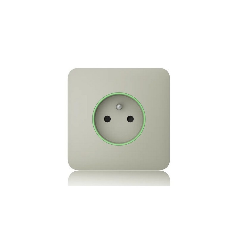 Ajax SOLOCOVER W Type E - White plate for the OUTLETCORE Type E socket Ajax SOLOCOVER W Type E - White plate for the OUTLETCORE Type E socket