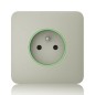 Ajax SOLOCOVER W Type E - White plate for the OUTLETCORE Type E socket Ajax SOLOCOVER W Type E - White plate for the OUTLETCORE Type E socket