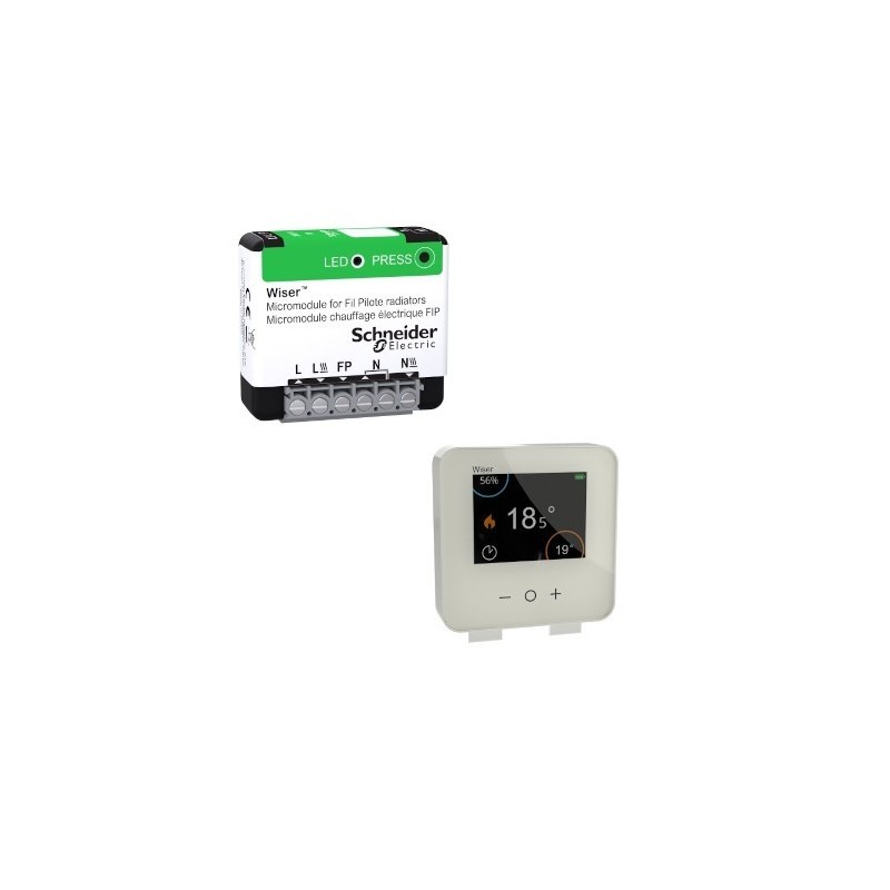 Wiser Schneider Electric CCTFR6400 - Zubehörpakete für elektrische Heizungen mit Pilotdraht