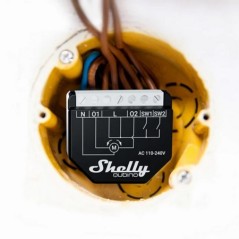 Shelly PRO2 PM - 2-Kanal DIN-Schiene WIFI Hausautomationsmodul mit Konsometer