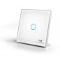 MCOHome - Interruptor táctil de cristal de 1 botón Z-WAVE MCOHome - Interruptor táctil de cristal de 1 botón Z-WAVE