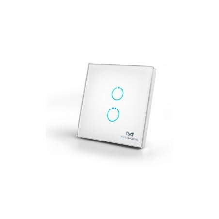 MCOHome - Switch glass touch 2-button Z-WAVE