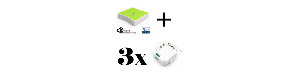 Je configure mon kit domotique et j'obtiens mon prix préférentiel
