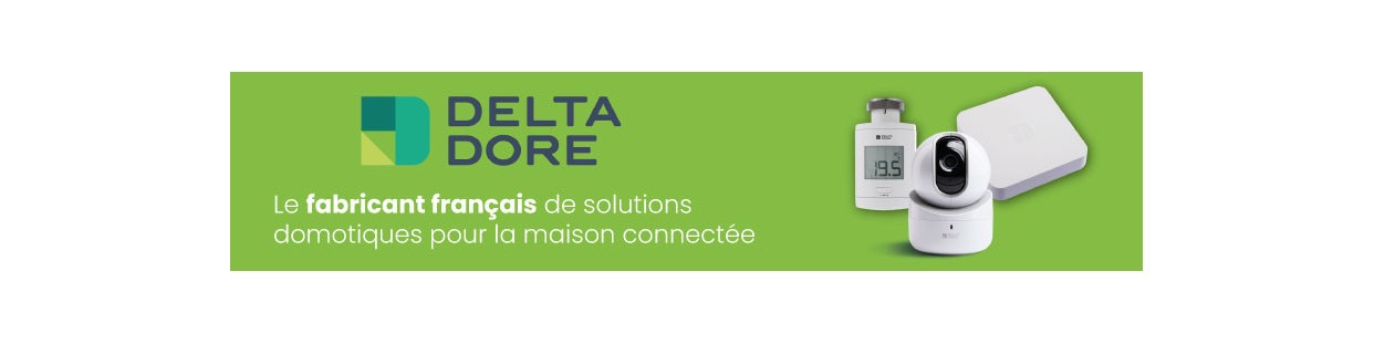 Delta Dore French manufacturer of connected home automation solution for the home